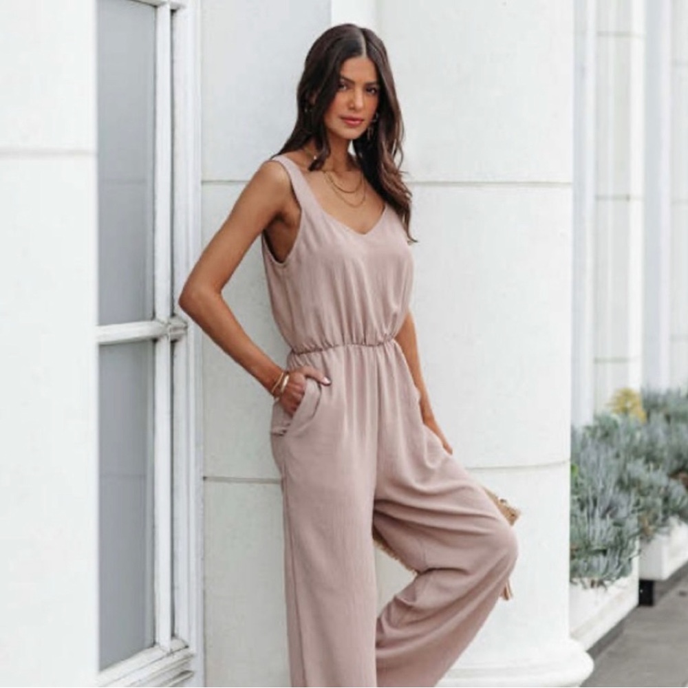 Vici Brenna Pocketed Jumpsuit